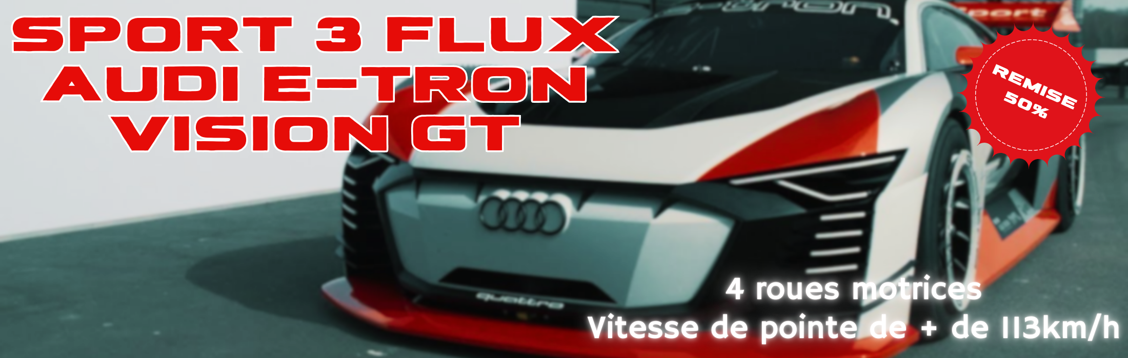 Audi e-tron vision GT | Promotion | Ventedemodelisme.fr